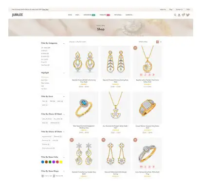 Exemple site de vente