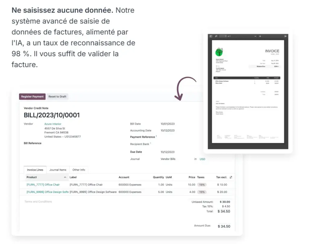 Comptabilité rapprochement