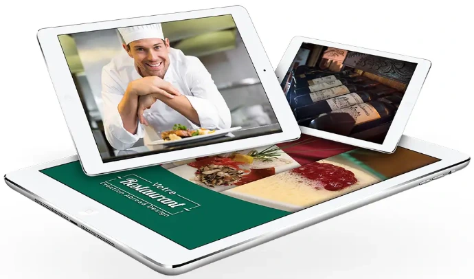 Menu restaurant digital